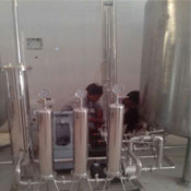 microfiltration plant with uv system