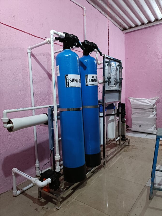Blueguard RO 500 LPH Plant